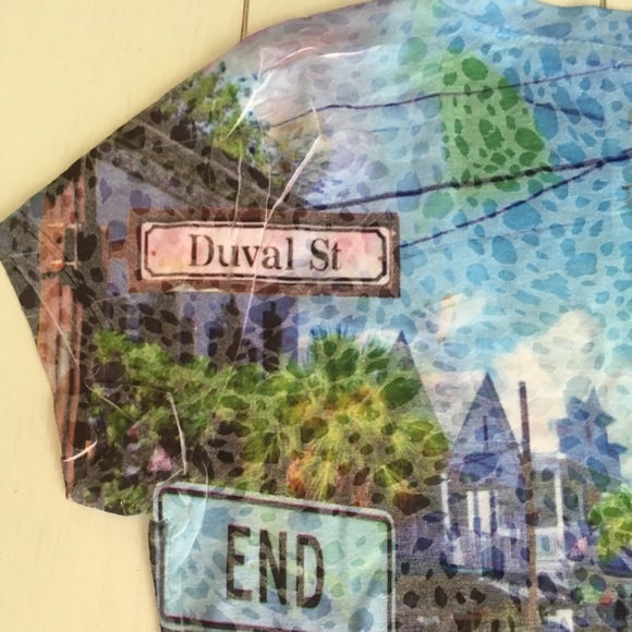 Ladies Key West Fitted Tee - Picture 4 of 5